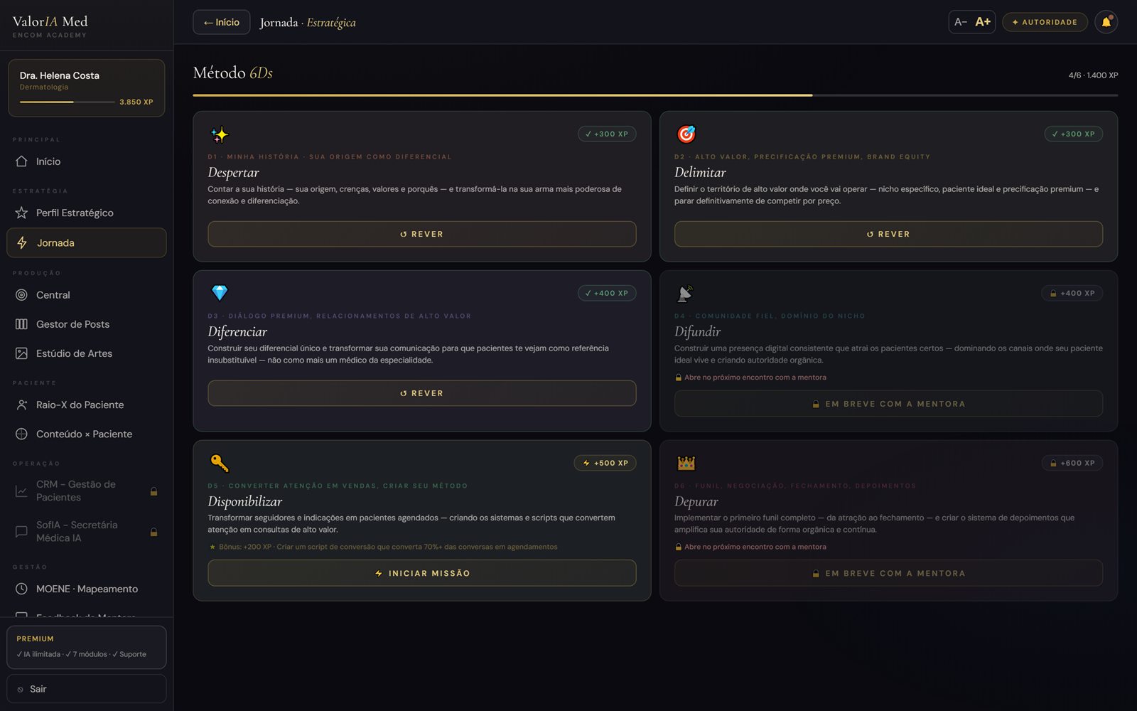Jornada do Método 6Ds na ValorIA Med